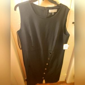 Kasper Asymmetrical hem career dress